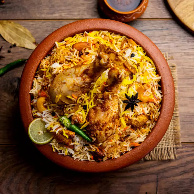 Chilli Chicken Biryani