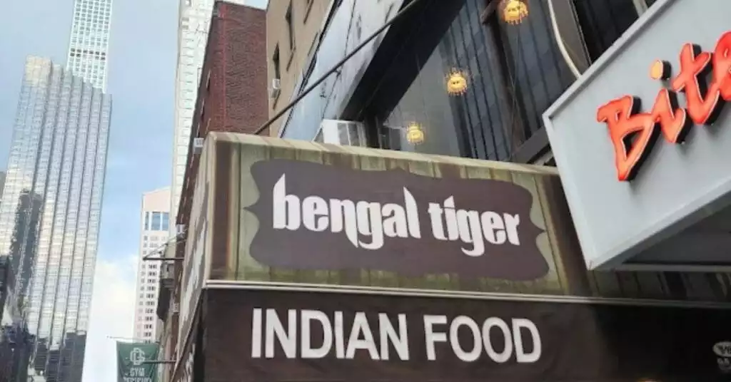 Bengal Tiger Indian Food