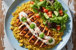 Best Grilled Chicken Over Rice in the Bronx