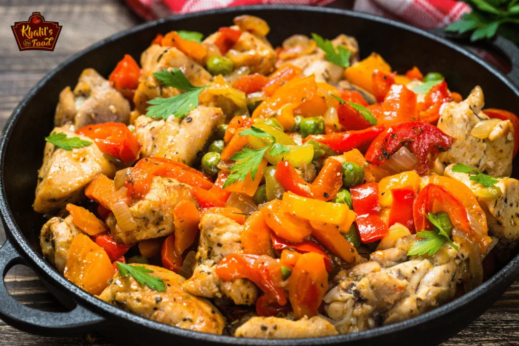 Chinese Chicken with Mixed Vegetables