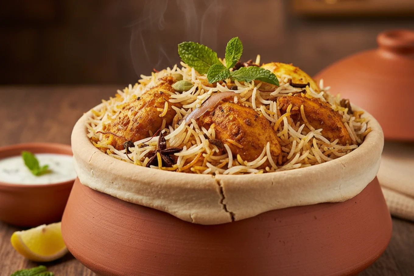 Handi Biryani Recipe in Bronx: Authentic Flavor Cooked in a Clay Pot